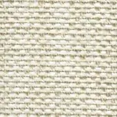 Woven fabric swatch, off-white and beige, displays a rigid grid pattern with defined horizontal and vertical threads; product code "swan > fabric (h) > h 453".